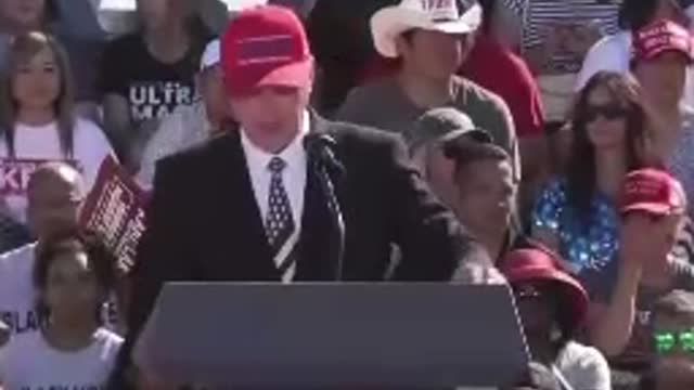 Trump rally. Rep Andy Biggs