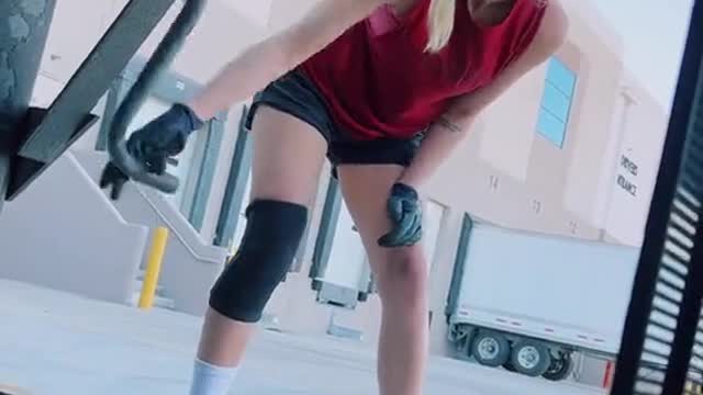 Truck drivers change cabinets daily.