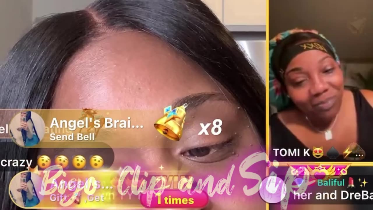 DreBaby live ft TomiKay vs ChinaRed roasting & body challenge 2/19/24 #bigoclipandsip