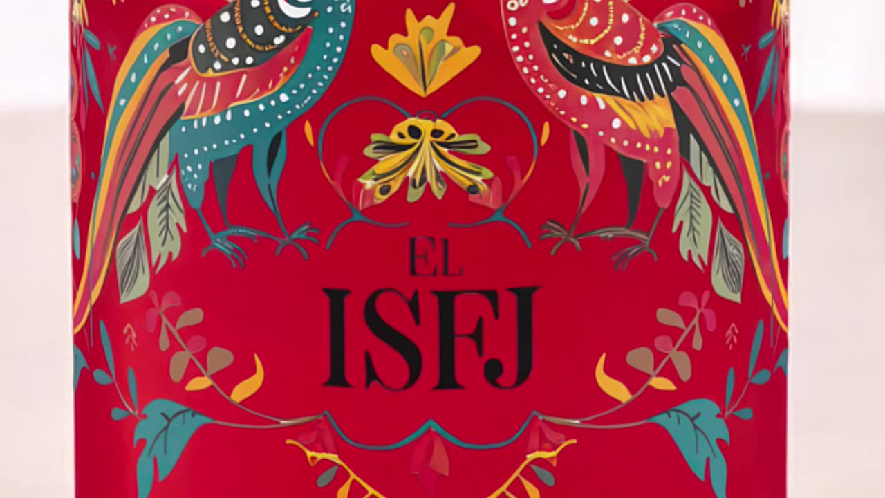 Unlock Your Inner ISFJ with This Vibrant Drinkware! #ISFJvibes #UniqueGlass