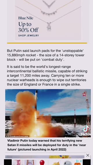 Satan 2 Missiles 🚀coming!….