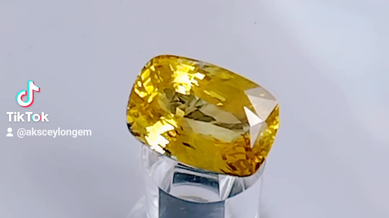 Ceylon Yellow Sapphire