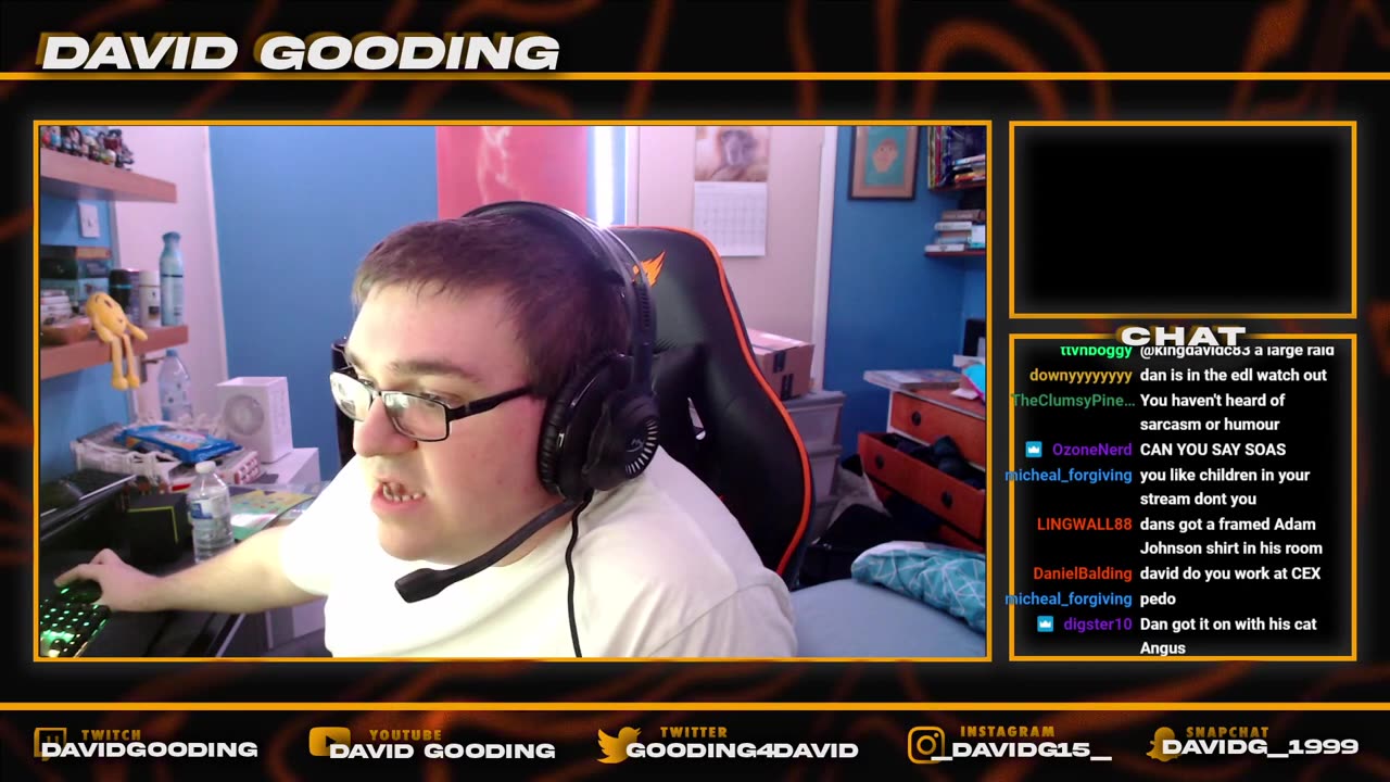 DavidGooding original Twitch Raid (01/09/21)