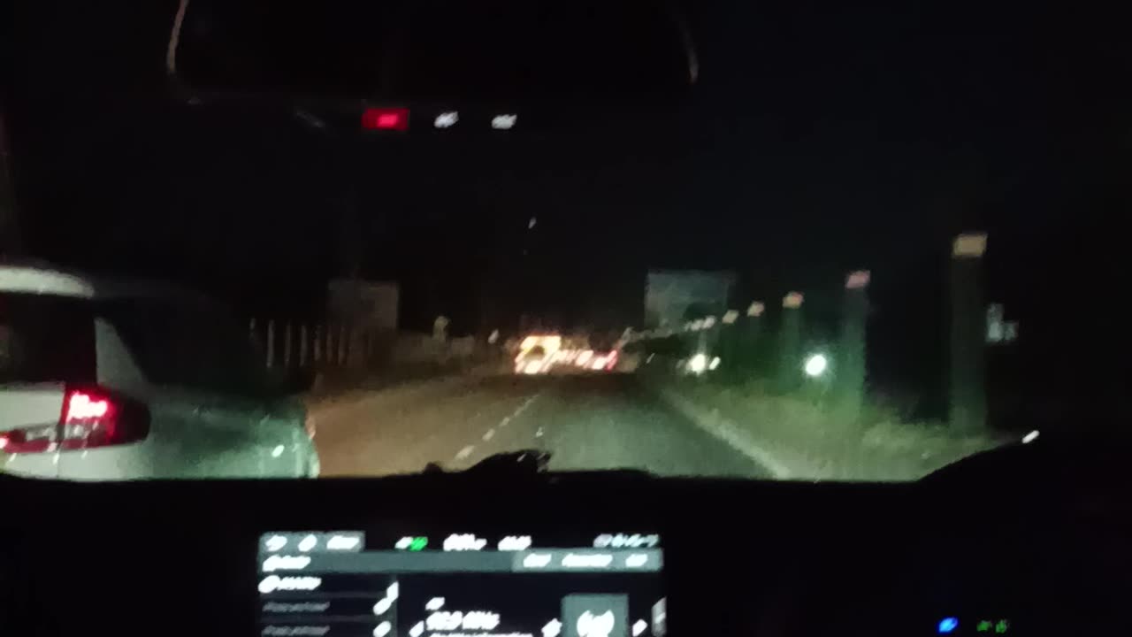 Car driving video