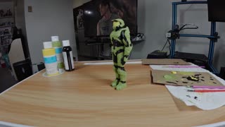 Halo Master Chief 3D Printed and Painted