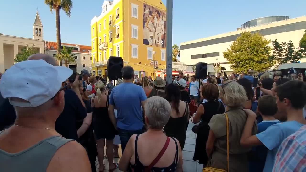 Poslušajte govor doktorice Nade Juriničić -Protest_Prosvjed Split 21.08.2021