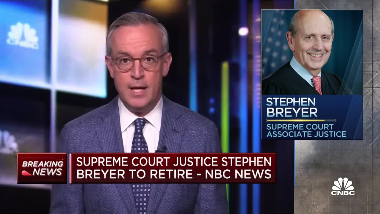 Supreme Court Justice Breyer Announces That He Will Retire