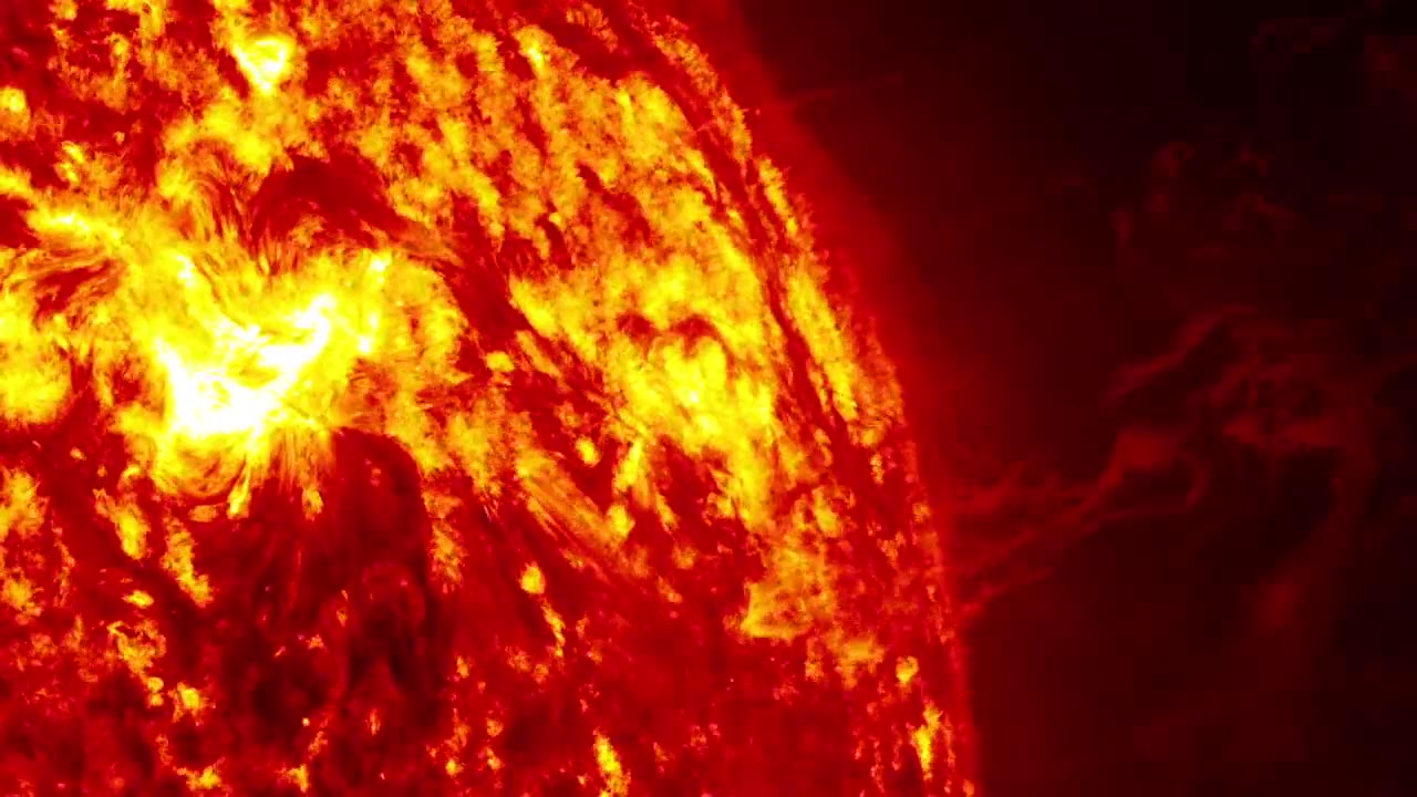 Solar Fury Unleashed: Witness the Astonishing Massive Solar Eruption Close-Up!