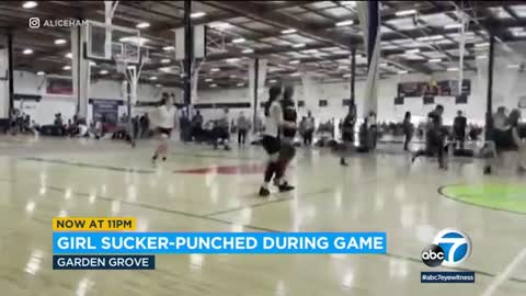 Sucker Punch at youth basketball game leaves girl with concussion