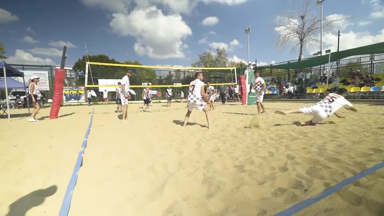 Beach Volleyball Tournament in Turkey