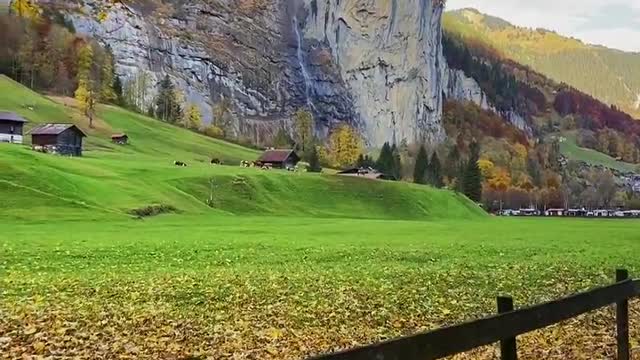 Magical Autumn 🍂🍁🍂 📍LAUTERBRUNNEN🇨🇭