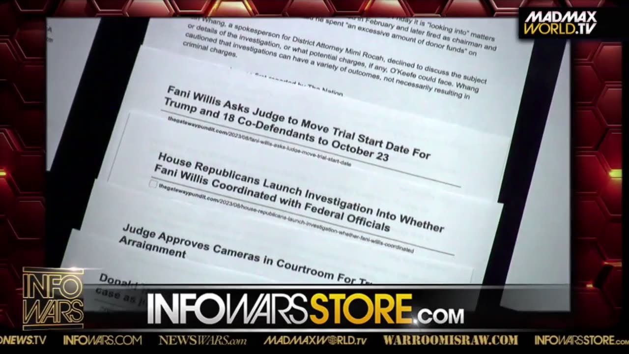 The War Room in Full HD for August 24, 2023.