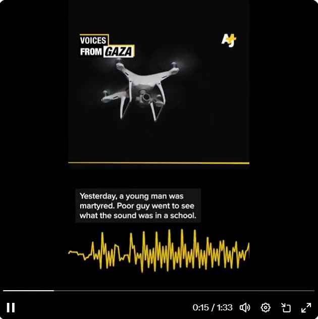 Israeli Drones play the sound of WOMEN & CHILDREN crying to LURE OUT unsuspecting Palinstians to be killed!