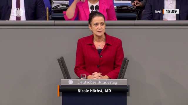 Nicole Höchst Rede vom 28.09.2022 - Kostenheranziehung in der Kinder- und Jugendhilfe