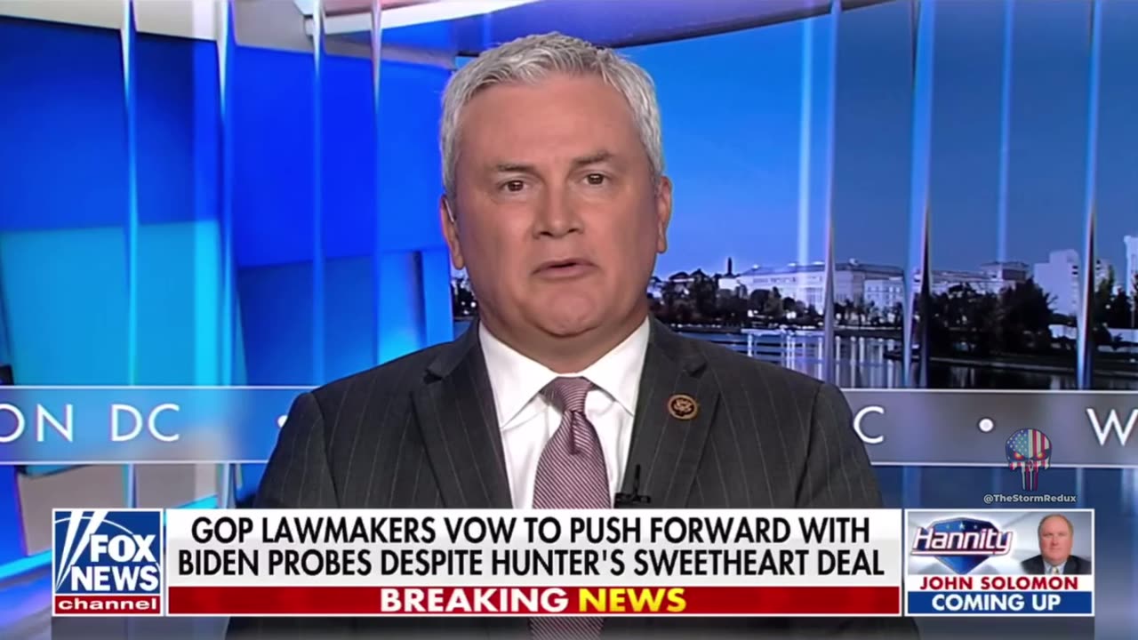 Rep. Comer says his sources tell him that the DOJ, FBI & IRS were told to stand down