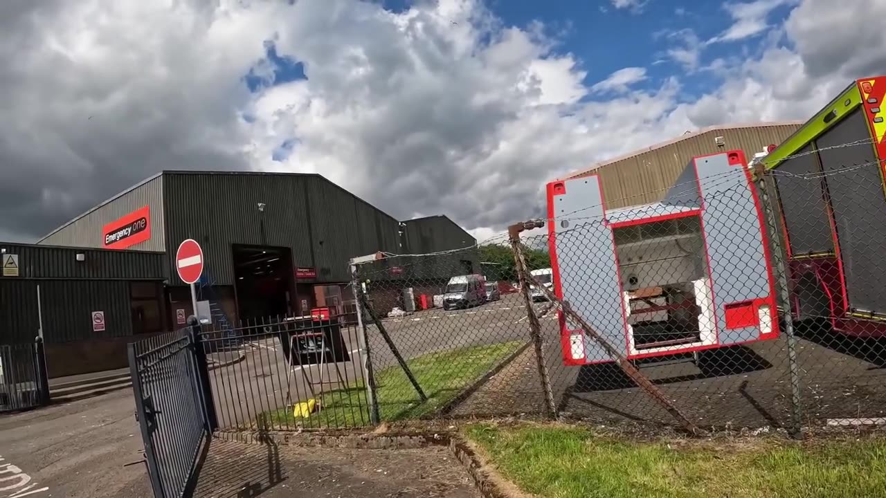 WORLDS 1st FULLY ELECTRIC FIRE ENGINE MANUFACTURER 😃🚫🎥❌ #drone #audits #scotland #pinac #tyrants
