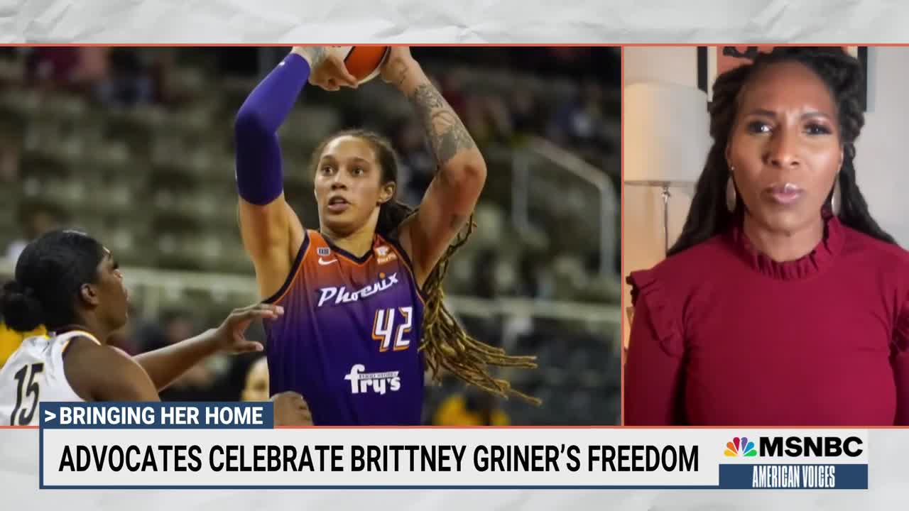 Jotaka Eaddy: Criticizing Brittney Griner’s Return Is 'Un-American'