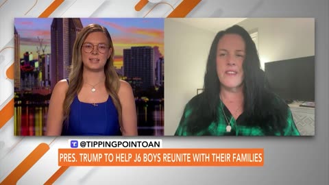 Trump Meets with Kids Separated From J6 Political Prisoner Parents | TIPPING POINT 🟧