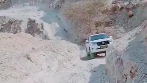 Jeep rubicon driver's technique