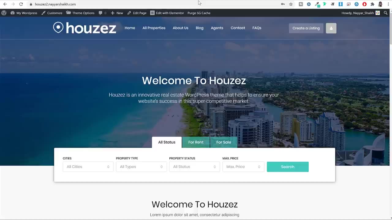 How to Make a Real Estate Listing & Directory Website with WordPress & CRM - Houzez Theme