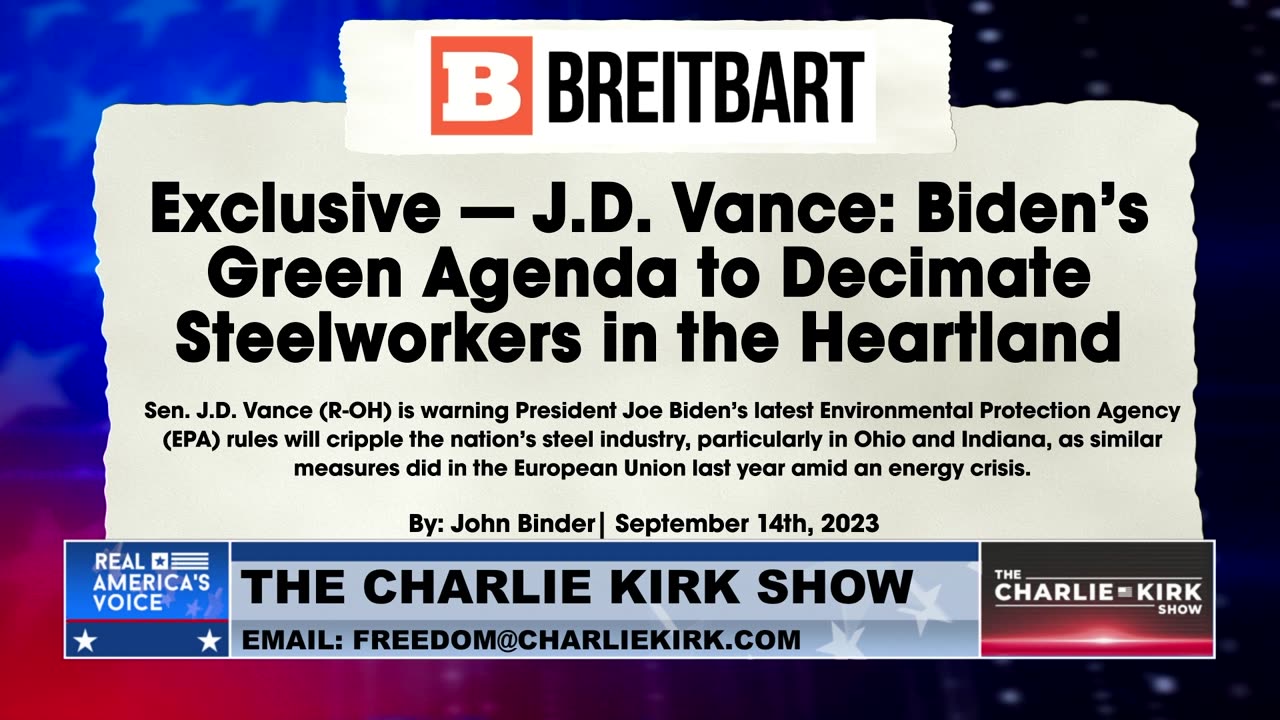 Sen. JD Vance Explains How Republicans Can Defund The Corrupt DOJ