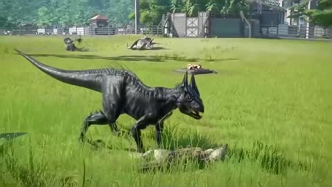 Venom Carnage vs Iron Man vs Superman Dinosaurs Fight in Jurassic World Evolution