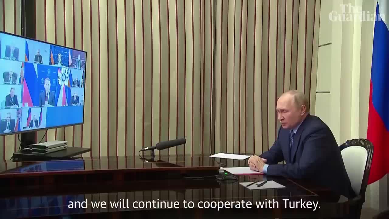 Putin: Russia may leave UN grain deal again, but exports to Turkey are guaranteed