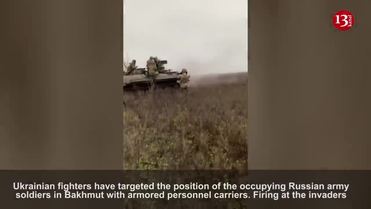 In Bakhmut, vehicles and infantry approach to the positions of Russians and open fire