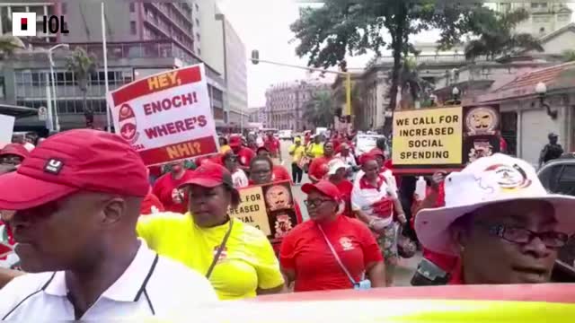 WATCH: Goverment Workers March Against 3% Wage Increase