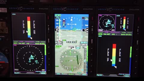 Testing the Angle of Attack Indicator for Aspen Avionics’s Evolution Displays – AINtv