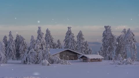 Cabin in the Snow