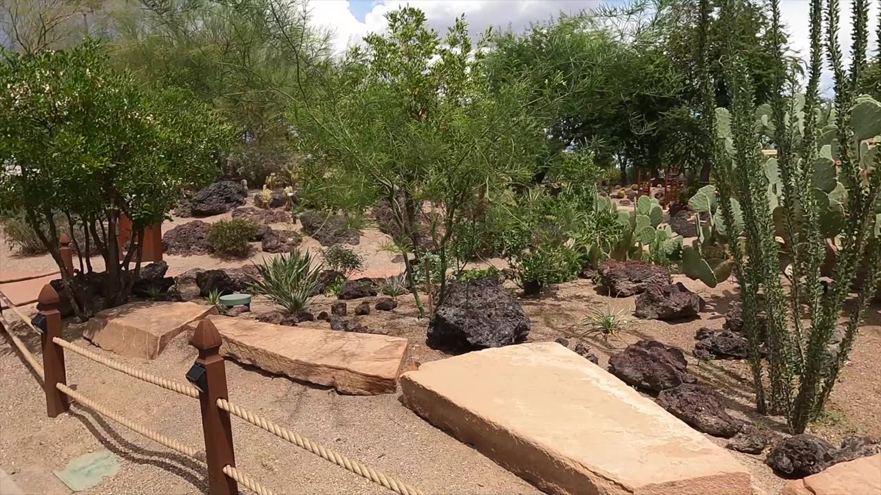 A walk trough the Ethel M cactus garden in Henderson.