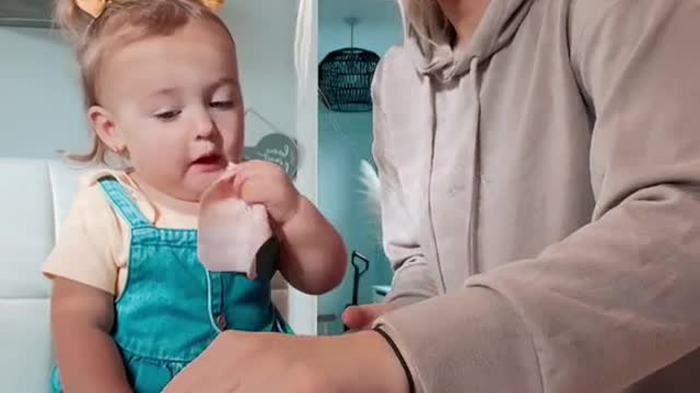 I love the way you include her in making her lunch
