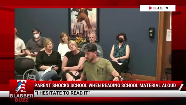 Parent Shocks School When Reading School Material Aloud