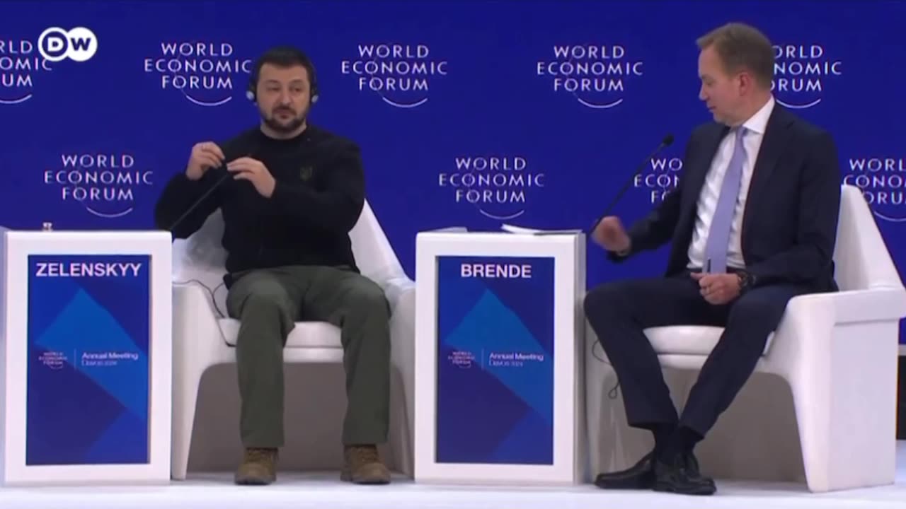 Installed Billionaire Cross Dressing Comedian Puppet | WEF (Check Description)