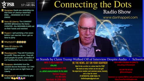 2022-04-24 16:00 EDT - Connecting the Dots: with Dan Happel