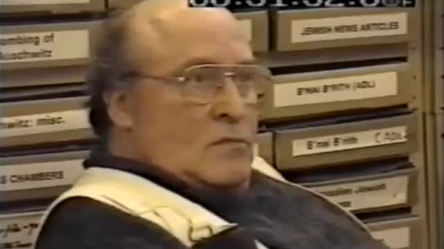 Ernst Zundel - Interviewed by an Israeli journalist (1996) GREAT !!!