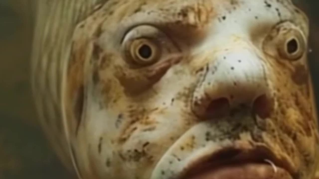 Strange Fish with Human Faces. Are these real?!