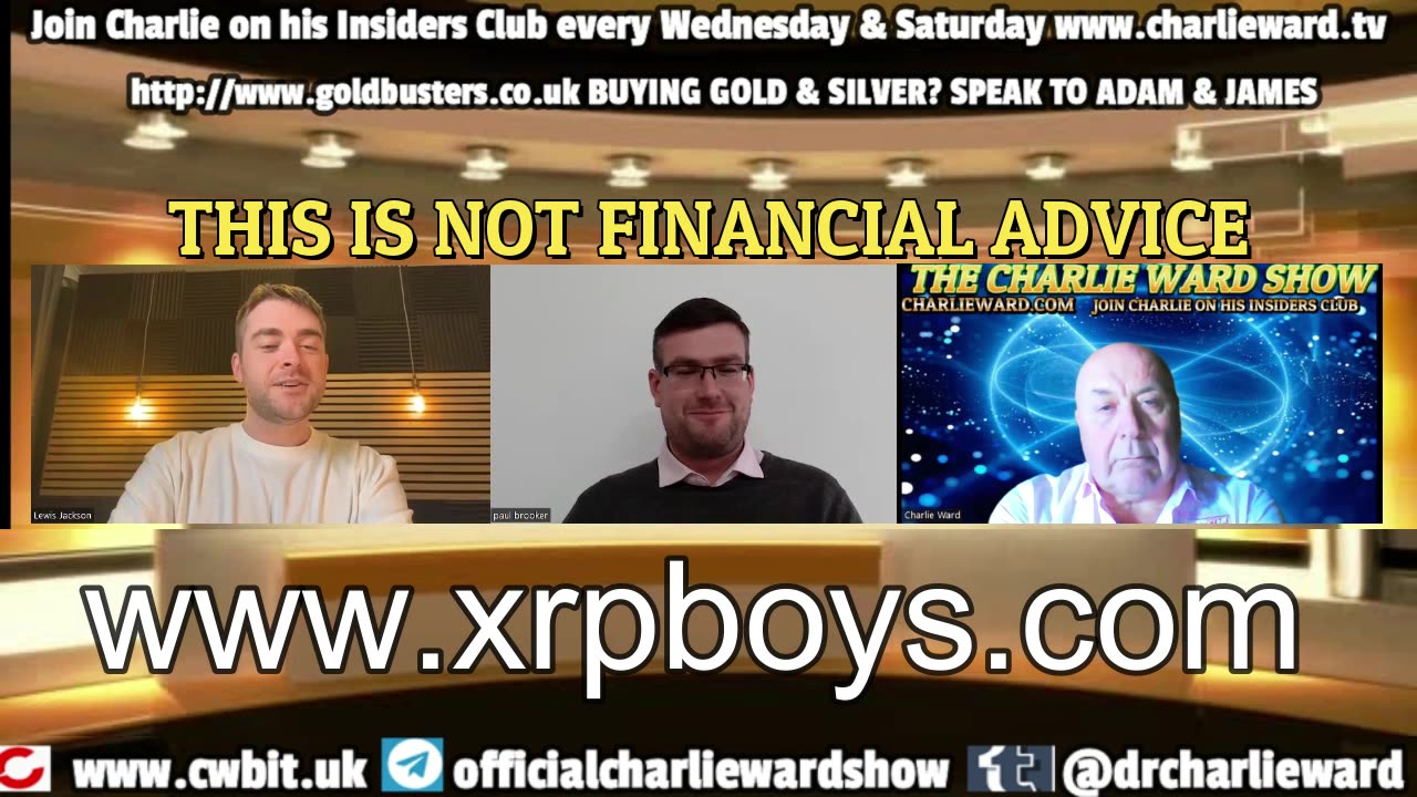 XRP IS THE FUTURE OF BIG MONEY WITH LEWIS JACKSON, CRYPTO PAUL & CHARLIE WARD