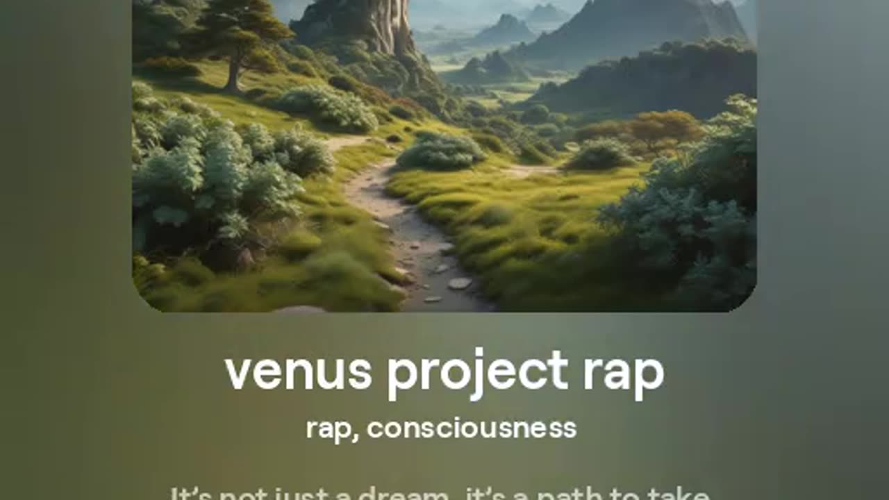 venus project rap - version 2