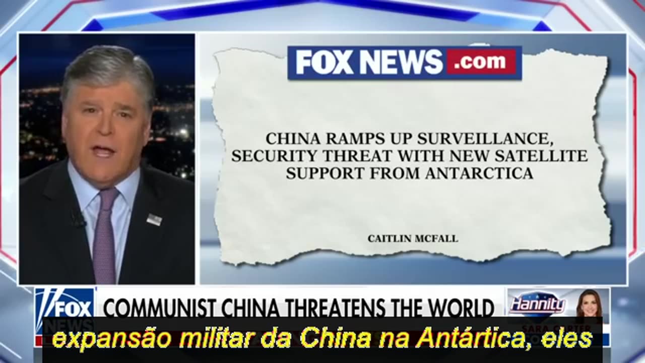 Hannity, a agressão da China está aumentando