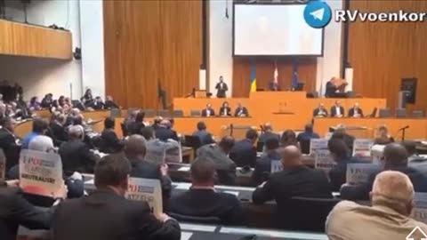 Australian PMs walk out during Zelenskyy