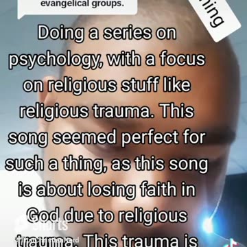 Psychology #1: Religious Trauma #1: Lets talk about it