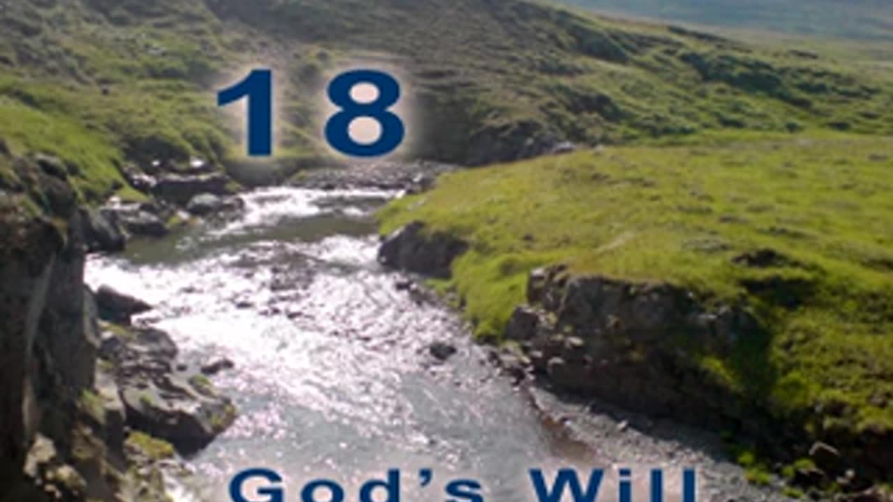 God's Will - Verse 18. Prayer [2012]