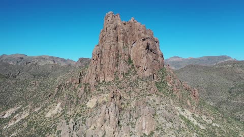 Miners Needle, Supersition Mountains, AZ