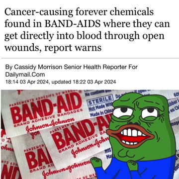 NEWS FLASH - Popular Band-Aid Brands are Causing Cancer through Open Wounds