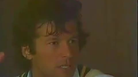 Imran Khan Karachi Test vs India 1982 Interview