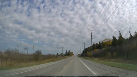 [4K] Minden Hills Ontario! #4 Lovey Fall day driving, ON. CA.