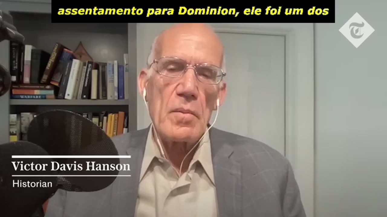 'Fox News não pode substituí-lo' Victor Davis Hanson sobre demissão de Tucker Carlson