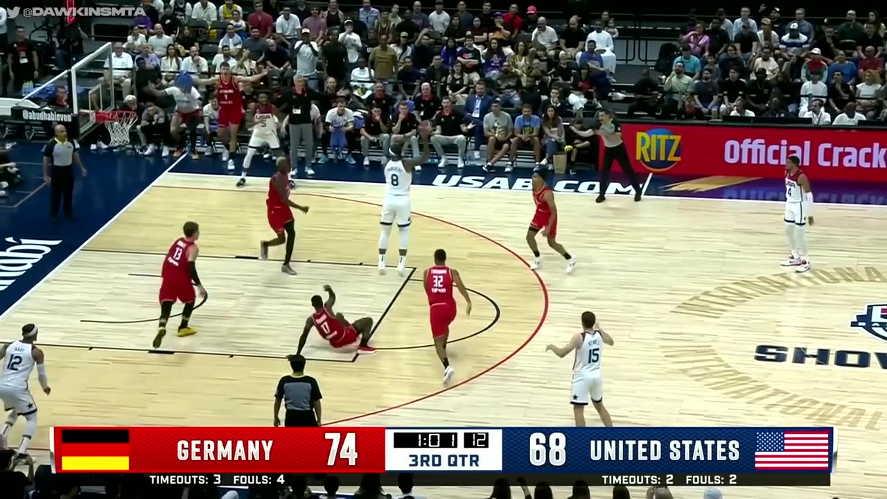 USA vs Germany Game Highlights WC Warm Up August 2023